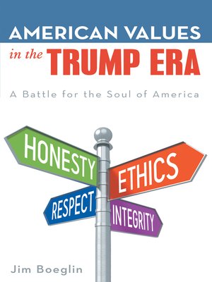 cover image of American Values in the Trump Era
